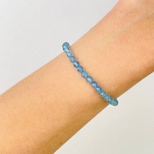 Браслет из Аквамарина (градиент)