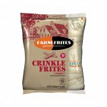 Картофель фри волнистый, 12mm /Сrinkle Frites, Фарм Фритес, 2500 г, (5)