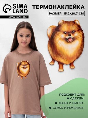 Термонаклейка «Пушок», 15.2x20.7 см