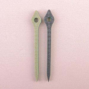 Бигуди с фиксатором, d = 1 см, 17 см, 10 шт, цвет МИКС