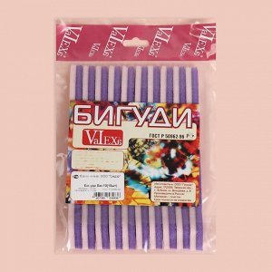 Бигуди с фиксатором, d = 1 см, 17 см, 10 шт, цвет МИКС