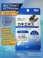 Daiso Oyster extract: экстракт устрицы 4000mg