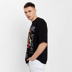 Футболка мужская KAFTAN "Тигр", черный