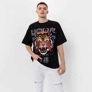 Футболка мужская KAFTAN "Тигр", черный