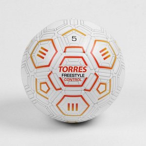 Футбольный мяч TORRES Freestyle, F320135, термосшивка, 32 панели, р. 5, PU