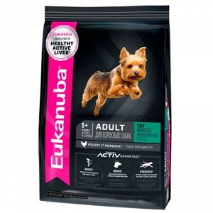 Eukanuba для собак Adult Toy Breed для мини пород Птица 500г