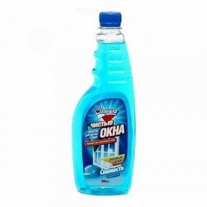 Средство для мытья окон "ЧИСТЫЕ ОКНА" сменный блок МОРСКАЯ СВЕЖЕСТЬ 500мл