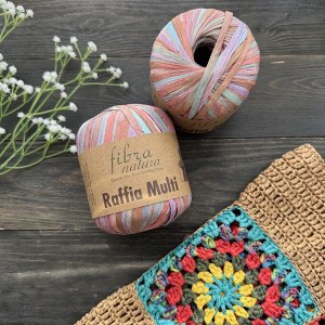 Рафия Multi 35 гр/80 м Fibra Natura