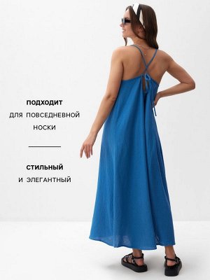 Сарафан женский MIST Muslin размер, цв.синий