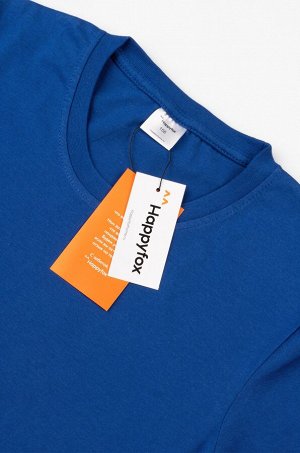 Детская однотонная футболка Happyfox
