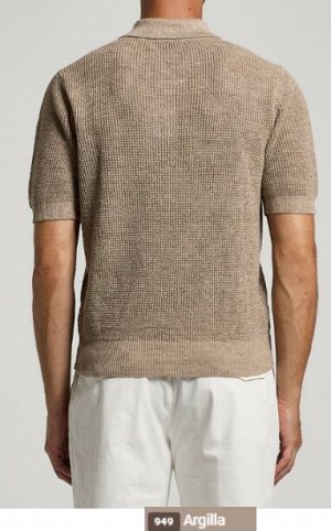 Джемпер Filato: 75% LINO 25% COTONE
Linen cotton melange yarn polo shirt
Waffle stitch
Polo collar
Short set-in sleeves
Cuffs and bottom rib finishing
Regular fit
Желаемый цвет указываем в примечании 