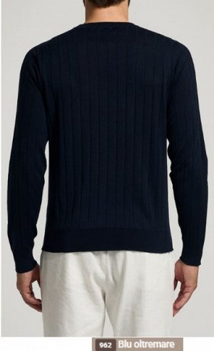 Джемпер Filato: 70% COTONE 30% SETA
Cotton silk blend knit sweater
Integral large and flat rib knit
Crew-neck
Short set-in sleeves
Collar, cuffs and bottom rib finishing
Regular fit
Желаемый цвет указ