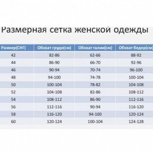 Размерная сетка
