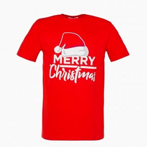 Футболка мужские KAFTAN "Merry Christmas" размер