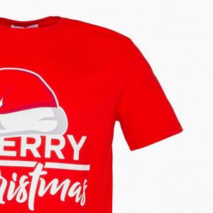 Футболка мужские KAFTAN "Merry Christmas" размер