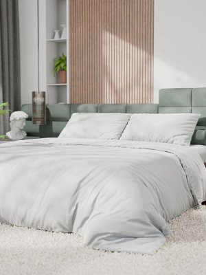 Постельное бельё Этель 2сп Tencel 180*210см, 220*245см, 50*70см-2шт, цвет белый