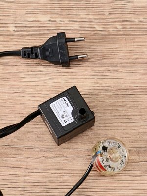 Фонтан настольный «Цветущий сад», 12x20 см, с подсветкой