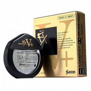 Глазные капли с ментолом и витамином В6 SANTE FX V+ , 12 мл