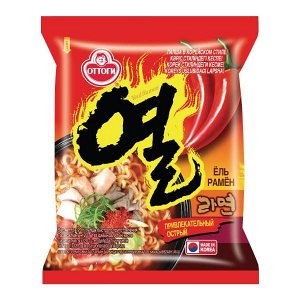 Лапша со вкусом свинины  Yeul ramen 120 г