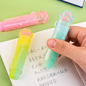Ластик школьный выдвижной, стирательная резинка
