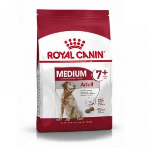 Royal Canin для собак Medium Adult 7+ старше 7лет 4кг
