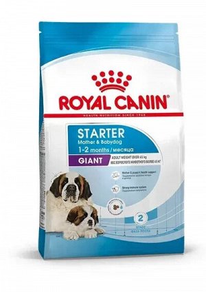 Royal Canin для щенков Giant Starter до 2мес 4кг