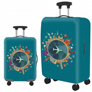 Чехол для чемодана с принтом (29-32 дюймов/72Х30Х50см)