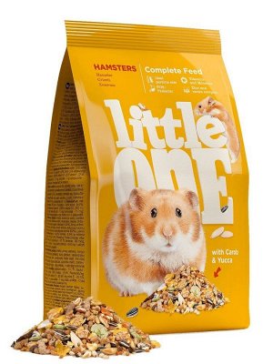Корм для грызунов "Little One" (пакет) 400гр. для ХОМЯКОВ *10шт.