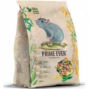 Корм для грызунов "PRIME EVER" для КРЫС 450гр.