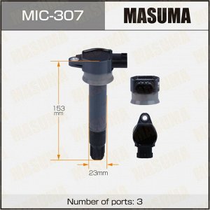 Катушка зажигания Masuma, для Mitsubishi Pajero, арт. MIC-307