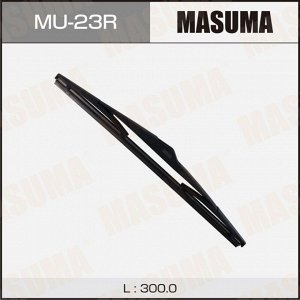 Щетка стеклоочистителя Masuma Rear 300мм (12"), каркасная, всесезонная, для заднего стекла, крепление Roc Lock 4, 1 шт, арт. MU-23R