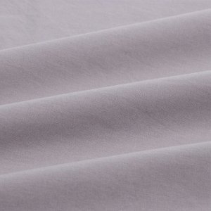 Простыня на резинке SL Home Cotton 140*200+30 см, цв.серый, 100% жатый хлопок