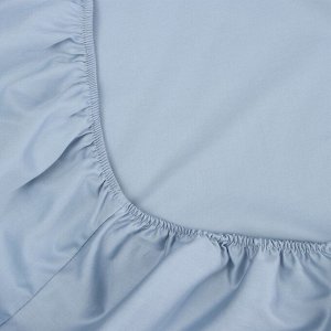 Простыня на резинке 1.5-спальная SL Home Sea, 140x200+30 см, сатин