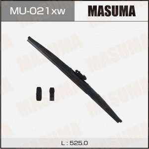 Щетка стеклоочистителя Masuma Nano Graphite X Series, 525мм (21") каркасная зимняя, с графитовым напылением, крепление DNTL1.1, для Daihatsu Mira e:S, Subaru Pleo Plus, Toyota Pixis Epoch, 1шт, арт. M