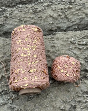 Королевские пайетки на хлопке 50гр