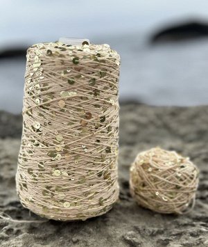Королевские пайетки на хлопке 50гр
