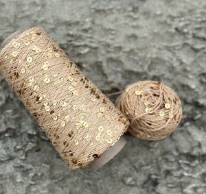 Королевские пайетки на хлопке 50гр
