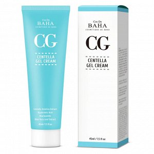 Восстанавливающий крем гель для лица с 80% центеллы Cos De Baha СG Centella Gel Cream 45 мл