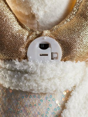 Фигура текстиль «Лосик» 55-84 см, телескопические ножки, 1 LED, от батареек AG10x3, свечение тёплое белое