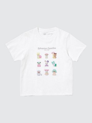 UNIQLO × Sylvanian Families UT – хлопковая футболка с персонажами Сильваниан Фэмилис