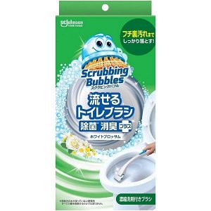 Scrubbing bubble - щетка для унитаза со смываемыми одноразовыми насадками