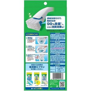 Scrubbing bubble - щетка для унитаза со смываемыми одноразовыми насадками