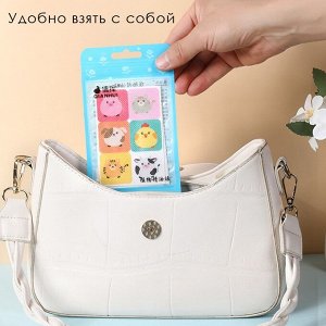 Наклейки от комаров и мошек с рисунками, набор 36 шт.