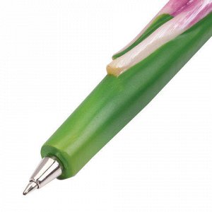 Ручка фигурная "ФЕИ", 4 дизайна ассорти, СИНЯЯ, 0,5мм, диспл