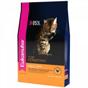 Eukanuba для кошек Top Condition для физической формы Птица 2кг
