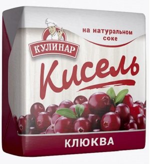 Кисель Кулинар клюква 220г
