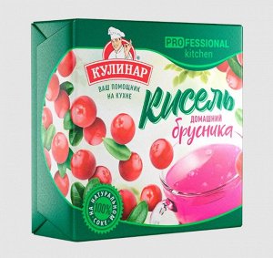 Кисель Кулинар брусника 220г