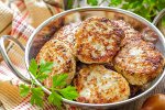 Котлеты, Домашние из мяса птицы (пакет), Курников, вес.,(10)