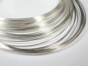 Проволока Мемори 0,6мм ? 5.5см, 50 витков, цв.стальной, 21г