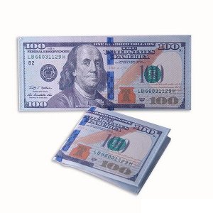 Бумажник "Банкнота" "100 долларов"